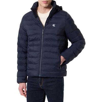 Calvin herr LS NYLON LT WT HUVA FZ PUFFER LV04RC511G jackor, blå (mörk safir), S, Blå (mörk safir), S Calvin herr LS NYLON LT WT HUVA FZ PUFFER LV04RC511G jackor, blå (mörk safir), S, Blå (mörk safir), S