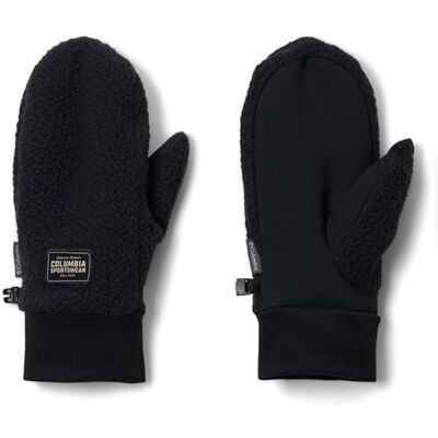 Columbia W Juniper Peak Sherpa Mitten, Sherpa-Fodrade, Stickade Muddar, Tillverkade Med Återvunna Material Dam Columbia W Juniper Peak Sherpa Mitten, Sherpa-Fodrade, Stickade Muddar, Tillverkade Med Återvunna Material Dam
