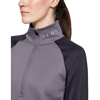 Under Armour ColdGear Armour 1/2 dragkedja färgblock långärmad skjorta Under Armour ColdGear Armour 1/2 dragkedja färgblock långärmad skjorta