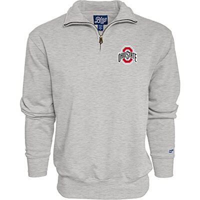 Blue 84 Blå 84 mäns kvartsdragkedja sweatshirt ikon, grå, XL, Grå, XL Blue 84 Blå 84 mäns kvartsdragkedja sweatshirt ikon, grå, XL, Grå, XL
