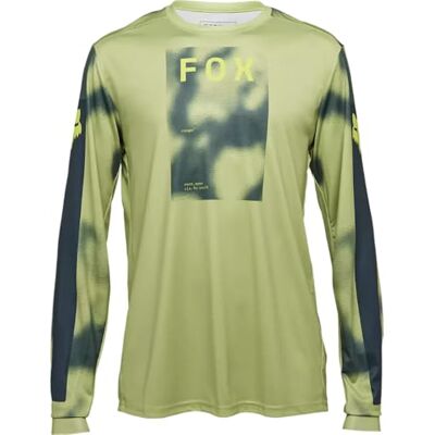 Fox Racing Herr Ranger långärmad tröja skjorta, Ljusgrön taunt, XL Fox Racing Herr Ranger långärmad tröja skjorta, Ljusgrön taunt, XL