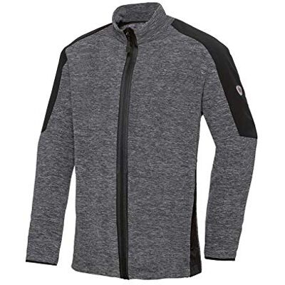 BP 1829-040-0213-XSn golvkrage fleece-jacka för män, 100% polyester, rymd-vit, XSn storlek BP 1829-040-0213-XSn golvkrage fleece-jacka för män, 100% polyester, rymd-vit, XSn storlek