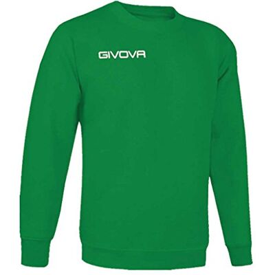Givova Maglia Tecnica (Half Zip) Tröja, Män, Grön, 3XS Givova Maglia Tecnica (Half Zip) Tröja, Män, Grön, 3XS
