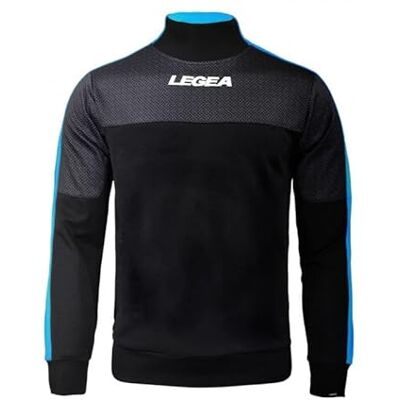 LEGEA , Damaskus jacka, svart-ljusblå, 2XS, unisex, Svart/Fluo ljusblå, XXS LEGEA , Damaskus jacka, svart-ljusblå, 2XS, unisex, Svart/Fluo ljusblå, XXS