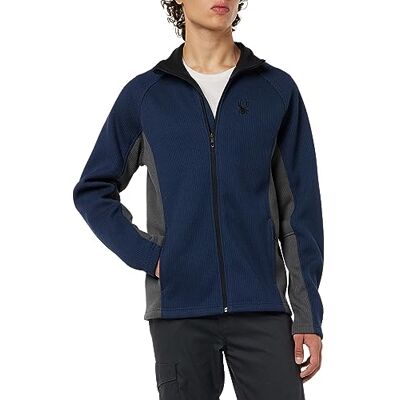 Spyder Constant full ZIP FLEECE, herr, äkta marinblå, XXL Spyder Constant full ZIP FLEECE, herr, äkta marinblå, XXL