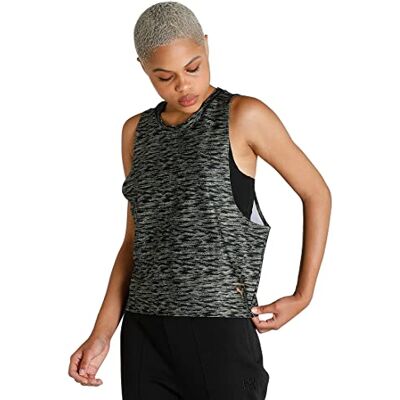 PUMA Dam Aop Tank Velvet Reptopp Svart XL PUMA Dam Aop Tank Velvet Reptopp Svart XL