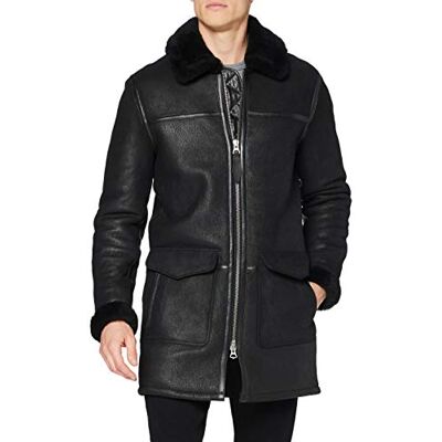 Schott NYC Lccolorado läderjacka för män, svart, S Schott NYC Lccolorado läderjacka för män, svart, S