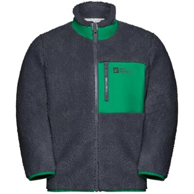 Jack Wolfskin Ice Curl Jacket K fleecejacka för pojkar Jack Wolfskin Ice Curl Jacket K fleecejacka för pojkar