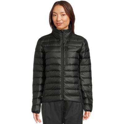 Marmot Kvinnor Wm'S Highlander Jacket, Varm Dunjacka, Isolerad Vinterjacka, Andningsbar, Lätt Packbar Utomhusjacka, Vindtät, Black, S Marmot Kvinnor Wm'S Highlander Jacket, Varm Dunjacka, Isolerad Vinterjacka, Andningsbar, Lätt Packbar Utomhusjacka, Vindtät, Black, S
