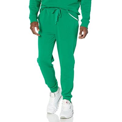 Amazon Essentials lättvikt franska terry-joggingbyxor (finns i stora och långa), grön, XX-Large Amazon Essentials lättvikt franska terry-joggingbyxor (finns i stora och långa), grön, XX-Large