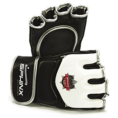 Kenneth J Lane Ronin XX, MMA Handskar Unisex Vuxen, Vit, XL Kenneth J Lane Ronin XX, MMA Handskar Unisex Vuxen, Vit, XL