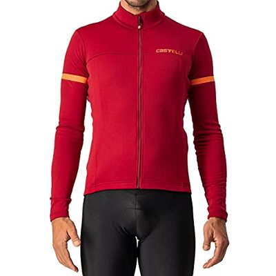 CASTELLI herr Bottom 2 Jersey Fz Amningstunika, Pro Red/Orange Reflex, XS CASTELLI herr Bottom 2 Jersey Fz Amningstunika, Pro Red/Orange Reflex, XS