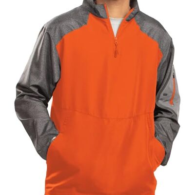 Holloway Sportswear Holloway Raiders Pullover Quarter Zip Golf & Running Sweatshirt: Lightweight Athletic Performance, Carbn Prt/Ornge, 3X-Large Holloway Sportswear Holloway Raiders Pullover Quarter Zip Golf & Running Sweatshirt: Lightweight Athletic Performance, Carbn Prt/Ornge, 3X-Large