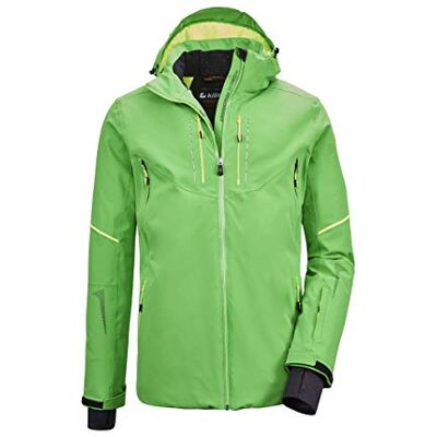 Killtec herr Kuopio Mn Ski Jckt A funktionsjacke med dragkedja huva och snöfångare grün Medium Killtec herr Kuopio Mn Ski Jckt A funktionsjacke med dragkedja huva och snöfångare grün Medium