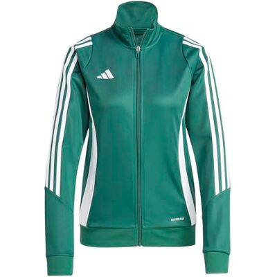 adidas dam Tiro24 Training Full Zip Track Suit, team dark green/white, XL adidas dam Tiro24 Training Full Zip Track Suit, team dark green/white, XL