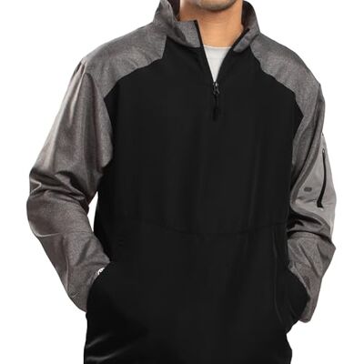 Holloway Sportswear Holloway Raider Skaljacka, väderbeständig, ultralätt, med kvartslångt blixtlås och ärmficka, för utomhusbruk och resor Holloway Sportswear Holloway Raider Skaljacka, väderbeständig, ultralätt, med kvartslångt blixtlås och ärmficka, för utomhusbruk och resor
