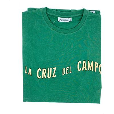 Cruzcampo Cross Field Cross T-shirt Green Woman T-shirt Dam Cruzcampo Cross Field Cross T-shirt Green Woman T-shirt Dam