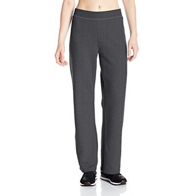 Hanes EcoSmart-Petite joggingbyxor med öppet ben, träningsbyxor, Skiffer-heather, XXL Hanes EcoSmart-Petite joggingbyxor med öppet ben, träningsbyxor, Skiffer-heather, XXL
