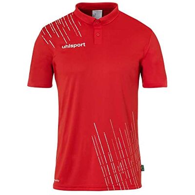 uhlsport Sportpolo för pojkar, röd/vit, 152 cm uhlsport Sportpolo för pojkar, röd/vit, 152 cm