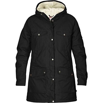 Fjällräven kvinnors grönland vinterparkas W sportjacka, grön, XS Svart XL Fjällräven kvinnors grönland vinterparkas W sportjacka, grön, XS Svart XL
