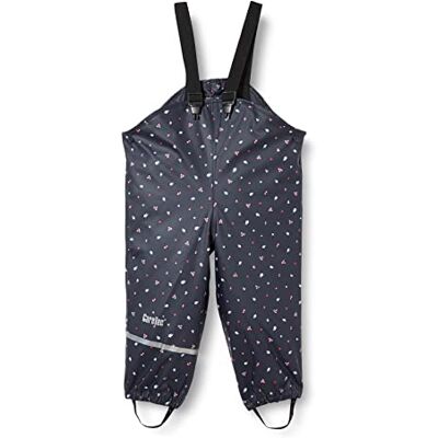 CareTec Unisex barn regn overall PU W/O fleece regnbyxor, Baked Apple (443), 128 CareTec Unisex barn regn overall PU W/O fleece regnbyxor, Baked Apple (443), 128