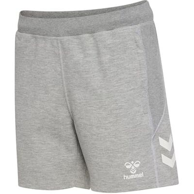 hummel hmlMOVE 2.0 shorts dam, grå melerad, M hummel hmlMOVE 2.0 shorts dam, grå melerad, M