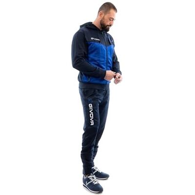 Givova Sportset varumärke modell TUTA VISA MELANGE MED POLARFLEECE CAPPUCCIO Givova Sportset varumärke modell TUTA VISA MELANGE MED POLARFLEECE CAPPUCCIO