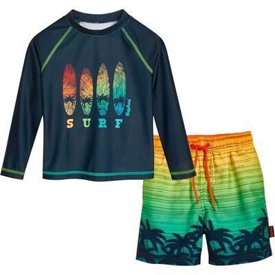 Playshoes UV-skyddsset långärmad, Set långärmad surfing, 122-128 Playshoes UV-skyddsset långärmad, Set långärmad surfing, 122-128