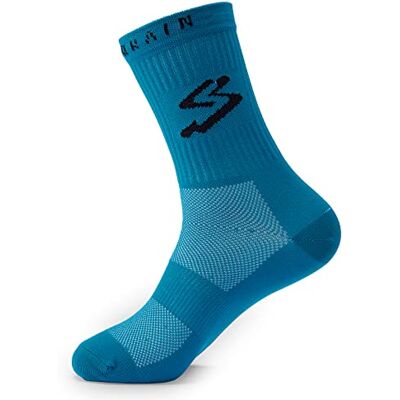 Spiuk All Terrain Calcetin Blandat, Azur, T. 36/39 Spiuk All Terrain Calcetin Blandat, Azur, T. 36/39
