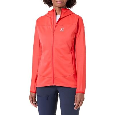 Haglöfs 604912_5LI FROST MID HOOD KVINNOR Jacka POPPY RED Storlek M Haglöfs 604912_5LI FROST MID HOOD KVINNOR Jacka POPPY RED Storlek M