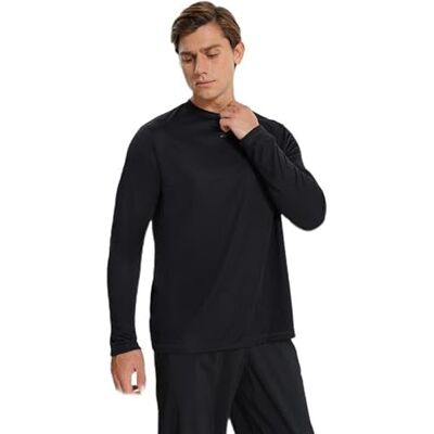 Reebok Id Train Ls Tech T-shirt för män, svart, M Reebok Id Train Ls Tech T-shirt för män, svart, M