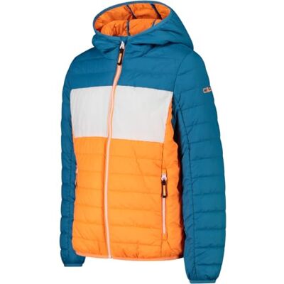CMP – Barnjacka med fast huva, flamrev, 116 CMP – Barnjacka med fast huva, flamrev, 116