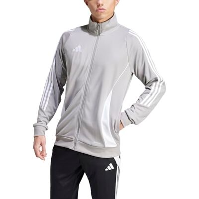 adidas herr Tiro24 Training Track Suit, team mid grey/white, 3XL adidas herr Tiro24 Training Track Suit, team mid grey/white, 3XL