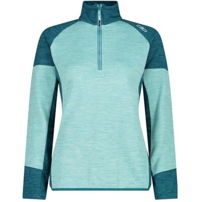 CMP Dam Grid Tech Fleece Jersey, Aqua, 40, Grön, 34 CMP Dam Grid Tech Fleece Jersey, Aqua, 40, Grön, 34