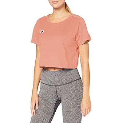 ARENA kvinnors kvinnor ikoner skjorta corinne lag t-shirt triple powder pink S ARENA kvinnors kvinnor ikoner skjorta corinne lag t-shirt triple powder pink S