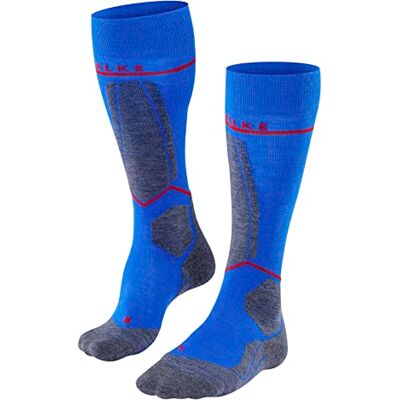 FALKE herr Skidstrumpor SK4 Energizing Light M Kh ull funktionsmaterial med kompression 1 par, Blå Olympic 6940, 44-45 FALKE herr Skidstrumpor SK4 Energizing Light M Kh ull funktionsmaterial med kompression 1 par, Blå Olympic 6940, 44-45