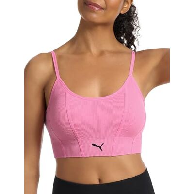 PUMA dam 2-pack sömlös sport BH sport bh sport bh, Mauve/ljung grå, S PUMA dam 2-pack sömlös sport BH sport bh sport bh, Mauve/ljung grå, S