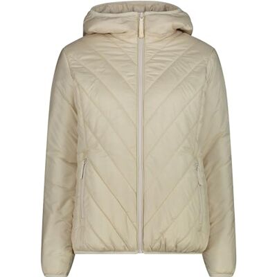 CMP Damjacka i nylon med fast huva, vanilj, 50 CMP Damjacka i nylon med fast huva, vanilj, 50