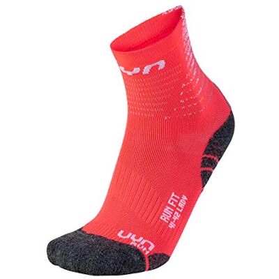 UYN dam dam springa fit strumpor strumpa Coral Fluo/White 35/36 UYN dam dam springa fit strumpor strumpa Coral Fluo/White 35/36