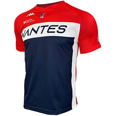 Nantes Basket Nantes officiell 2019-2020 barnutomhus baskettröja, barn, MAILLOT_EXT_NANTES, blå, FR : XXS (midjetyg: 8 ans) Nantes Basket Nantes officiell 2019-2020 barnutomhus baskettröja, barn, MAILLOT_EXT_NANTES, blå, FR : XXS (midjetyg: 8 ans)
