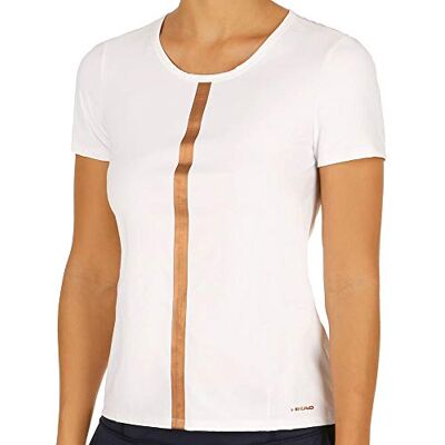HEAD Perf T-shirt, dam L vit HEAD Perf T-shirt, dam L vit