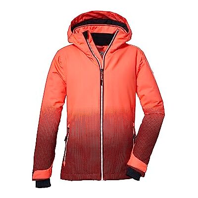 Killtec Ksw Ksw 183 Grls skidjacka vattentät, funktionell jacka med huva och snöfall Killtec Ksw Ksw 183 Grls skidjacka vattentät, funktionell jacka med huva och snöfall
