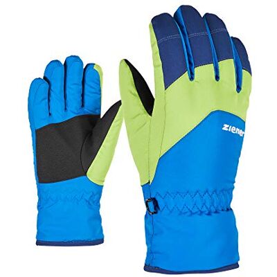 Ziener Lando Handske barn junior skidhandskar/vintersport, persian blå, 4 Ziener Lando Handske barn junior skidhandskar/vintersport, persian blå, 4