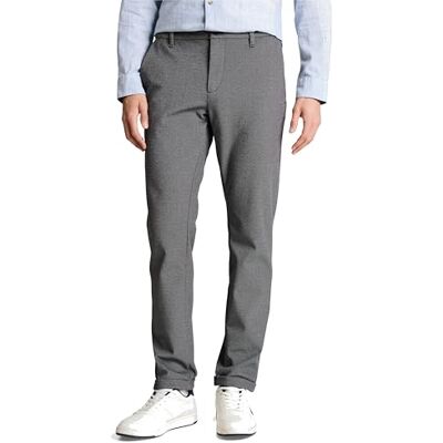 TOM TAILOR herr jersey Travis slim fit chinobyxor, 35951 – Svartvita fågelögon, 34W / 32L TOM TAILOR herr jersey Travis slim fit chinobyxor, 35951 – Svartvita fågelögon, 34W / 32L