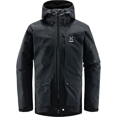 Haglöfs Haglofs Jacka för män, True Black, XL Haglöfs Haglofs Jacka för män, True Black, XL