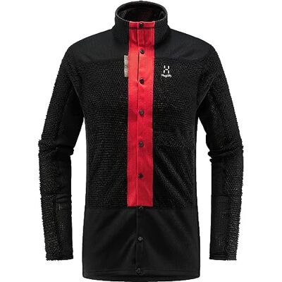 Haglöfs 605258_4UF L.I.M ZT SYNC 2 MID JACKET MEN Jacka Män SANN BLACK/ZENITH RED Storlek M Haglöfs 605258_4UF L.I.M ZT SYNC 2 MID JACKET MEN Jacka Män SANN BLACK/ZENITH RED Storlek M