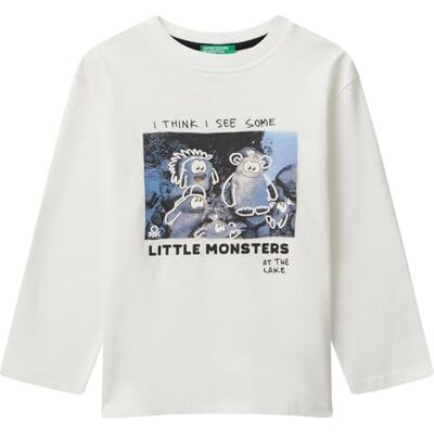 United T-shirt M/L, Vit, 18 mesi United T-shirt M/L, Vit, 18 mesi