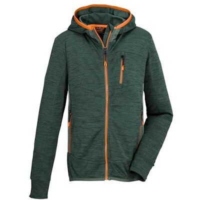 Killtec pojkar powerstretchjacka med huva KOS 159 BYS FLX JCKT, mörk oliv, 140, 42972-000 Killtec pojkar powerstretchjacka med huva KOS 159 BYS FLX JCKT, mörk oliv, 140, 42972-000