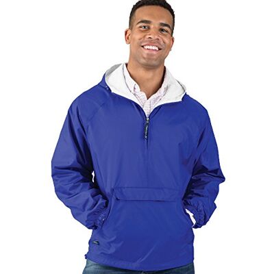 Charles River Apparel Charles River Regnjacka, vind- och vattentålig, Kunglig, XL Charles River Apparel Charles River Regnjacka, vind- och vattentålig, Kunglig, XL