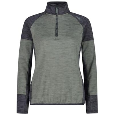 CMP Dam Grid Tech Fleece Jersey, Mineral Mel., 44, Mineral Mel, 38 CMP Dam Grid Tech Fleece Jersey, Mineral Mel., 44, Mineral Mel, 38